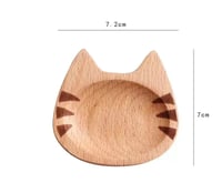 أطباق لطيفة بأشكال متعددة سيراميك / خشب