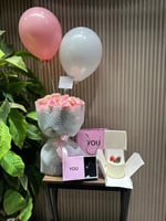 ورد مع كيك وسلسال