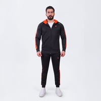 طقم بريداتور بشعار جانبي - أسود