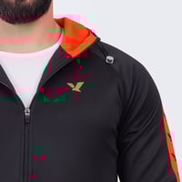 طقم بريداتور بشعار جانبي - أسود