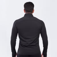 تيشيرت بريداتور الرياضي أكمام طويلة - أسود