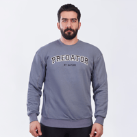 سويتشيرت بريداتور الأوفر سايز - حديدي