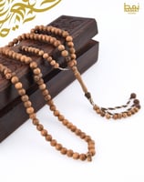 مسبحة زيتون 100 حبة حصرية مع شرابة مصنوعة يدويًا ب...