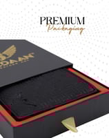 محفظة جيلدان™ من نامات ثنائية الطي مصنوعة يدويًا م...