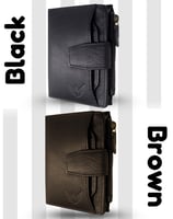 محفظة جيلدان™ من نامات ثنائية الطي مصنوعة يدويًا م...