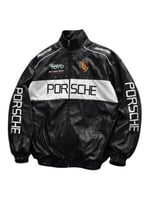 جاكيت بورش جلد F1 racing jacket Porche leather
