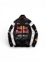 جاكيت ريدبول جلد F1 racing jacket Redbull leather