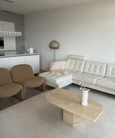 طاولة رخام ترافنتينو