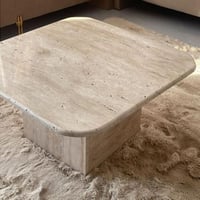 طاولة رخام ترافنتينو