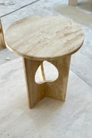 طاولة خدمة رخام ترافنتينو