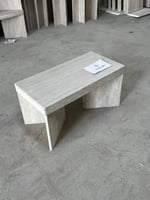 طاولة قهوه رخام ترافنتينو