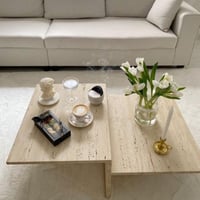 طاولة قهوة مدرجة