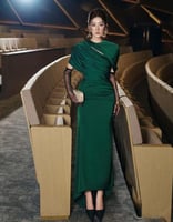 فستان ثلاث الوان