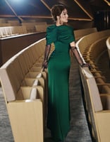 فستان ثلاث الوان