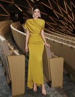 فستان ثلاث الوان