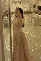 فستان سهره لحمي تفته ترترانييق