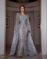 فستان امل الانصاري سهره فخم