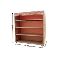 دولاب تخزين جودة الماني للمنزل والحديقة 4 ارفف بـ...