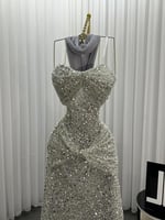 فستان سهره دانتيل شال