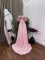 فستان سهره باربي ذيل كلوش