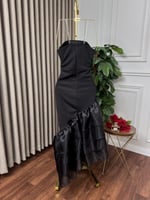 فستان سهره السن المحير اورجنزا كسرات