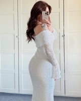 فستان ناعم دنتيل