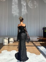 فستان سهره دانتيل فصوص