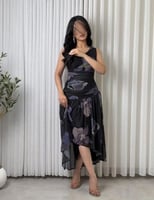 فستان ناعم شيفون انيق