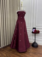 فستان سهره طويل