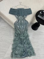 فستان سهرة ورود