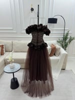 فستان سهره طويل