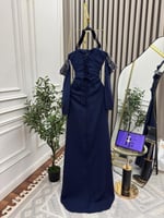 فستان باربي تطريز فصوص يدوي