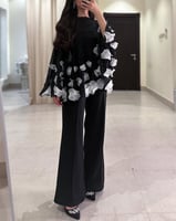 جمبسوت اسود باربي وشيفون