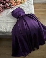 فستان ليلكي سهرة