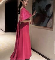 فستان سهره ميكادو خرز شغل يدوي