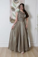 فستان سهرة ميكادو لمعه