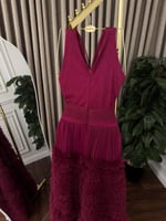 فستان سهرة منفوش راقي