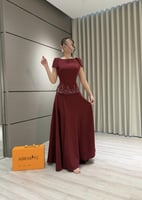 طقم باربي تطريز يدوي انيق