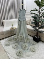 فستان سهره طويل