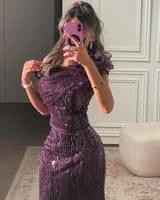 فستان سهره ماسك تل