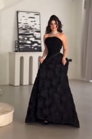 فستان سهره تفته ورود بارزه كلوش