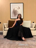 فستان سهره شيفون فصوص يدوي