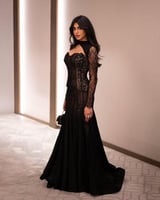 فستان طقم دانتيل