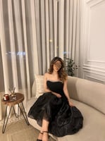 فستان سهره السن المحير اورجنزا كسرات