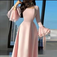 فستان ناعم لصباح العيد