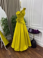 فستان سهره شيفون كلوش دبل