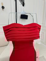 فستان سهره طويل لونين