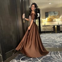 فستان سهره تفته صدريه ترترك