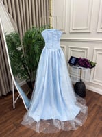 فستان سهره تل مطرز كمبيوتر لول