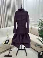 فستان ناعم للعيد لونين